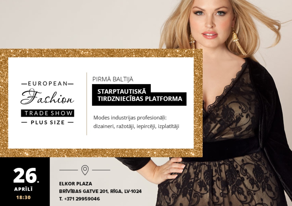 Rīgā notiks Baltijas valstīs pirmais Plus Size Fashion Trade Show